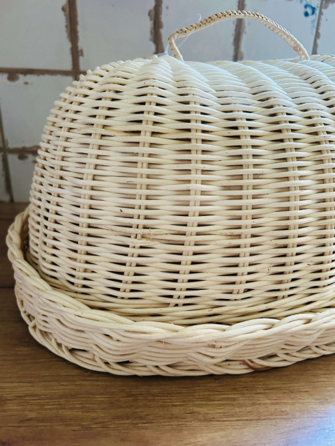 Chlebak rattanowy - 40x22x25 cm