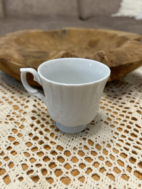 Porcelanowa filiżanka do espresso biała - 75ml