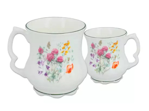 Porcelanowy kubek Babuni KONICZYNA - Bone China - 400ml