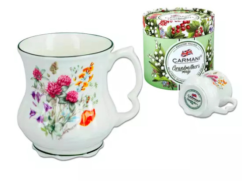 Porcelanowy kubek Babuni KONICZYNA - Bone China - 400ml